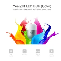 Yeelight Colorful Bulb E27 YLDP02YL Smart APP WIFI Remote Control Smart LED Light RGB/Colorful Temperature Romantic Lamp Bulb