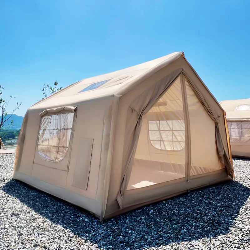 

9.0 Newest Large Door Glamping Inflatable Outdoor Camping Air Tent