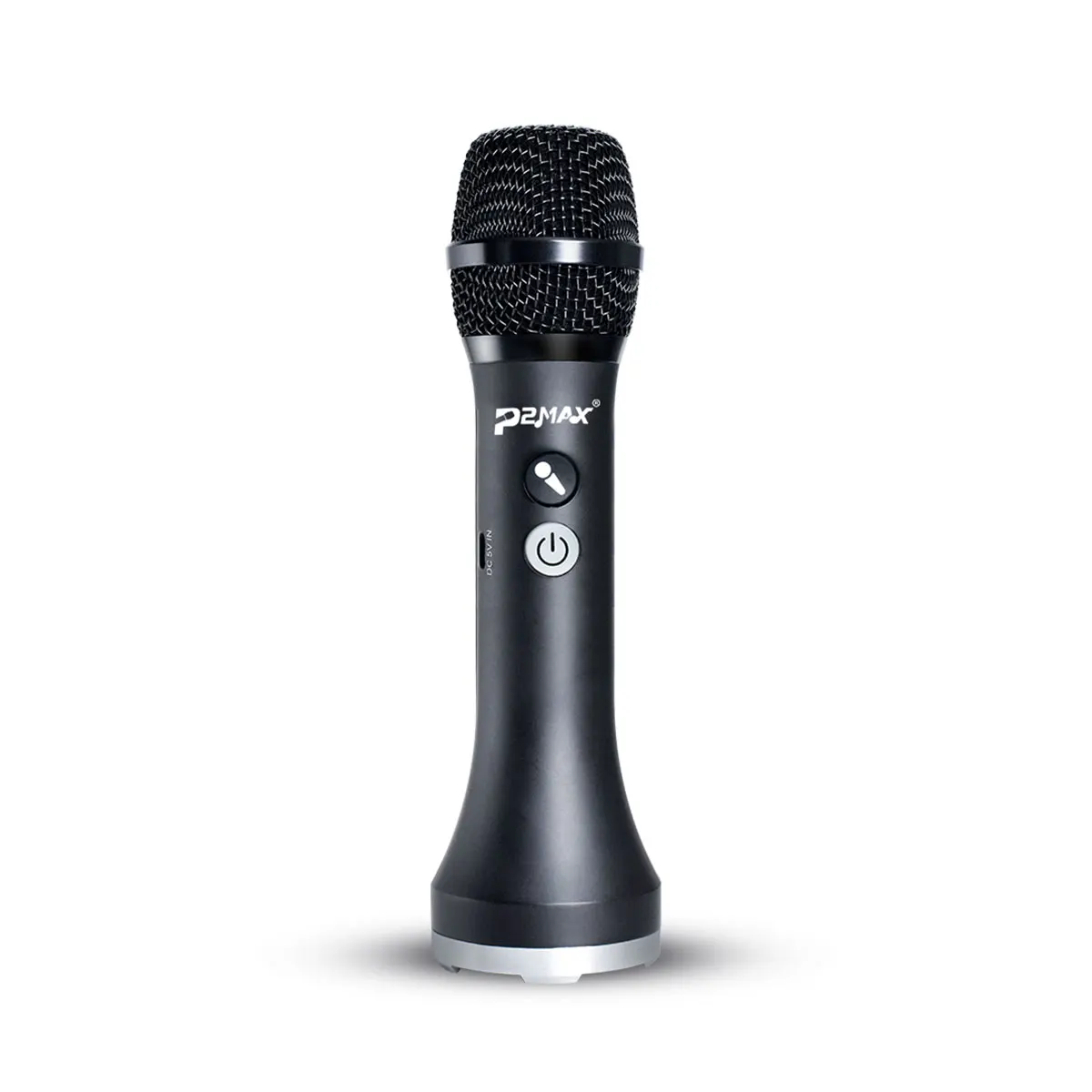 

P2MAX Ultra Powerful Clear Sound Mix Microphone Mic Speaker Karaoke Megaphone Portable All in One for Singing Meeting Teaching