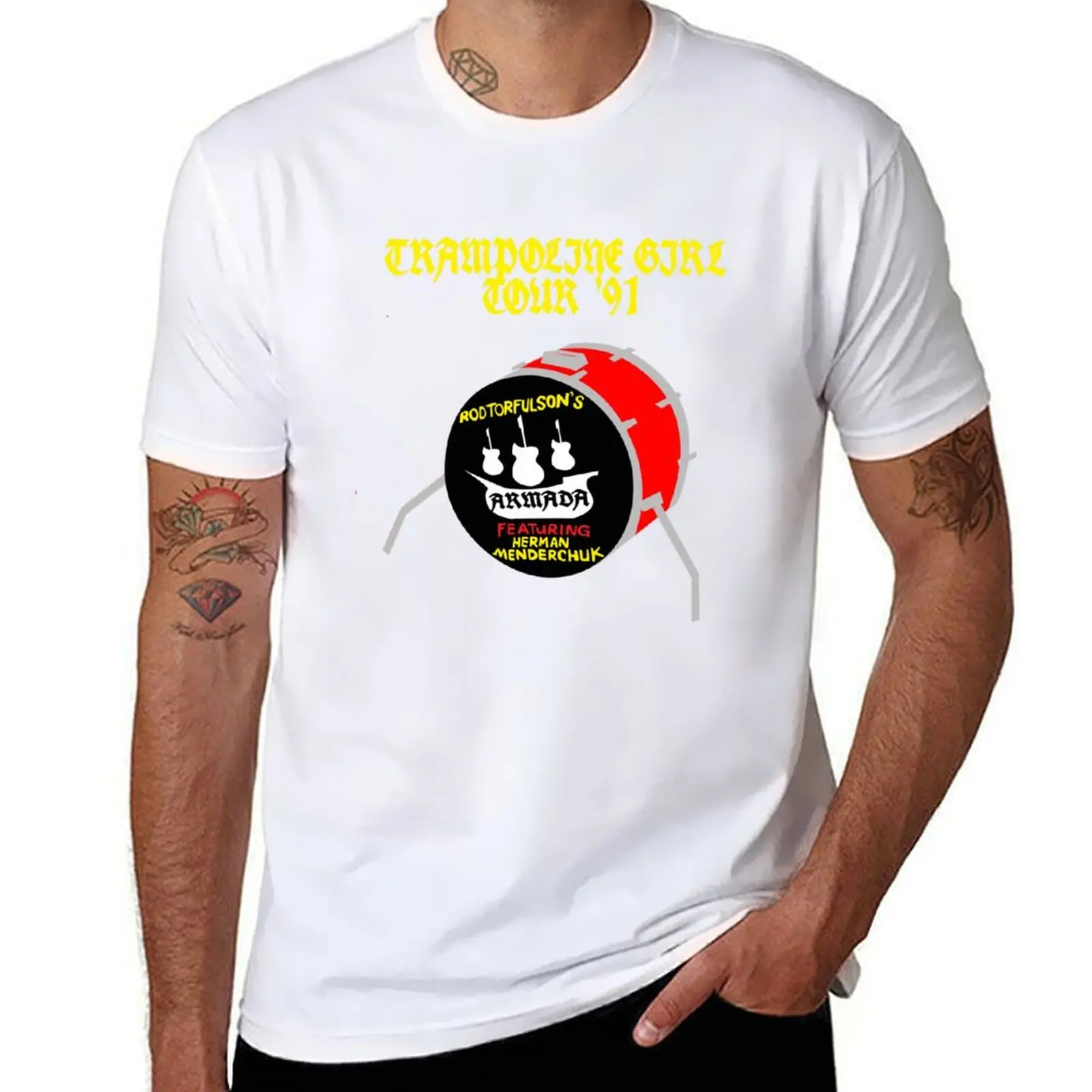 Rod Torfulson's Armada tour shirt T-Shirt man t shirts high quality luxury brand t shirt personalised T-Shirt