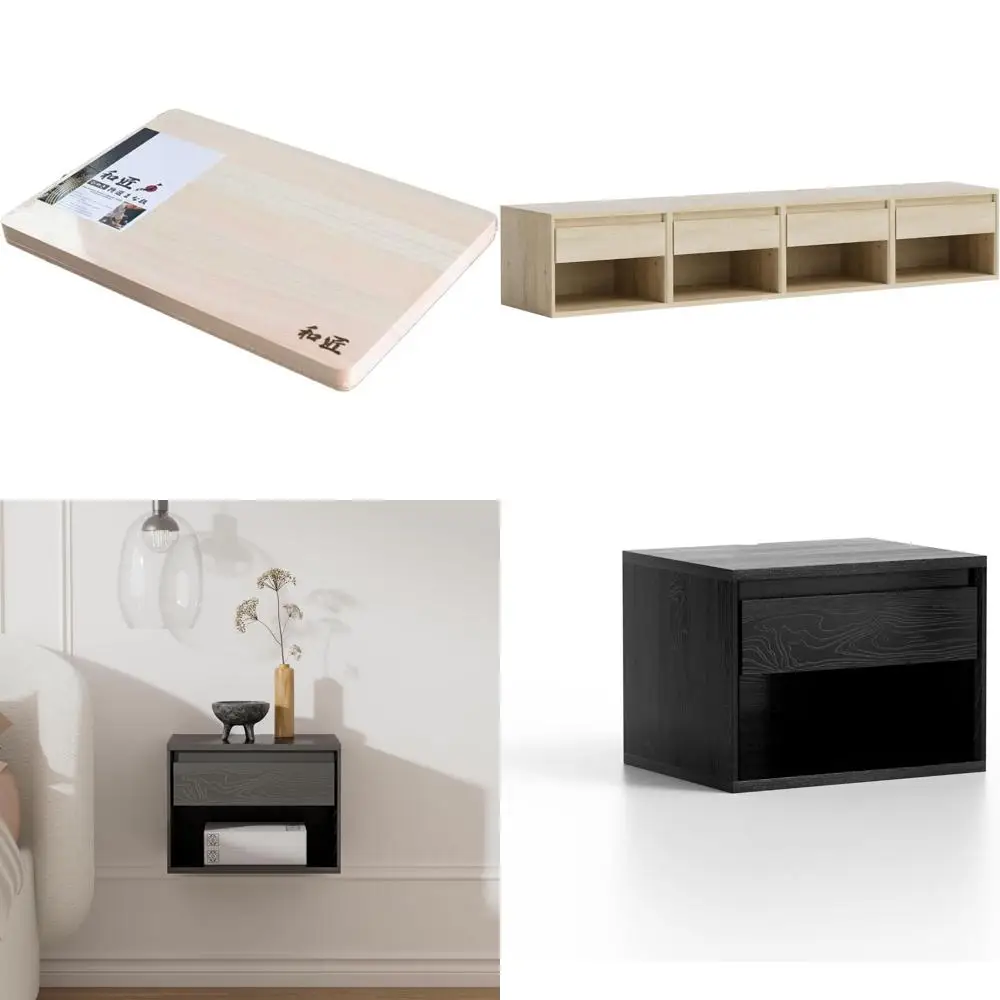 

Japanese Cypress Premium Medium Cutting Board - Handcrafted in Japan, Brown, Ideal for Kitchen Use