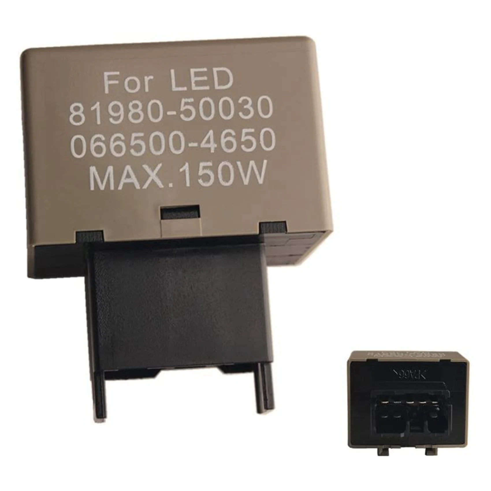 Relé intermitente electrónico de 8 pines para bombilla LED, accesorios para coche, 81980-50030, 066500-4650