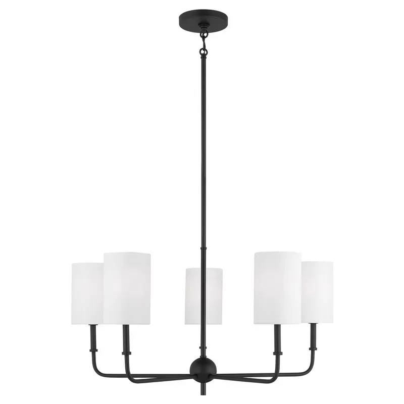

American retro living room chandelier VC simple designer villa dining room study bedroom decoration chandelier