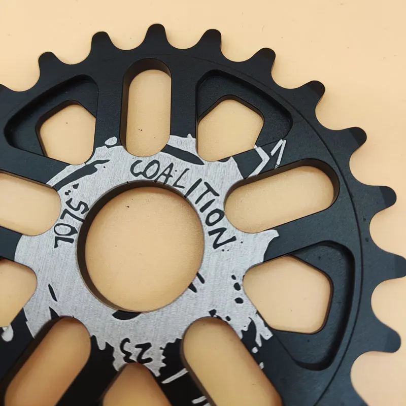 BMX bicycle 23T Chainring Sprockets AL7075 CNC Alloy bmx bike driveline 50g