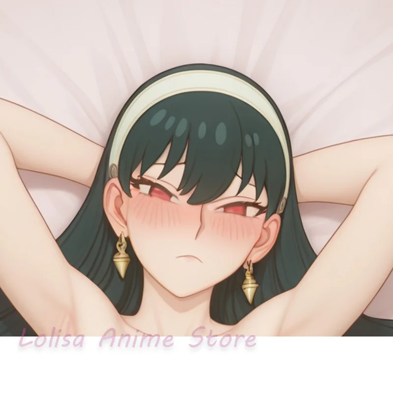 Funda de almohada Dakimakura Yor Forger con estampado de doble cara, funda de almohada de tamaño real, regalos de cumpleaños