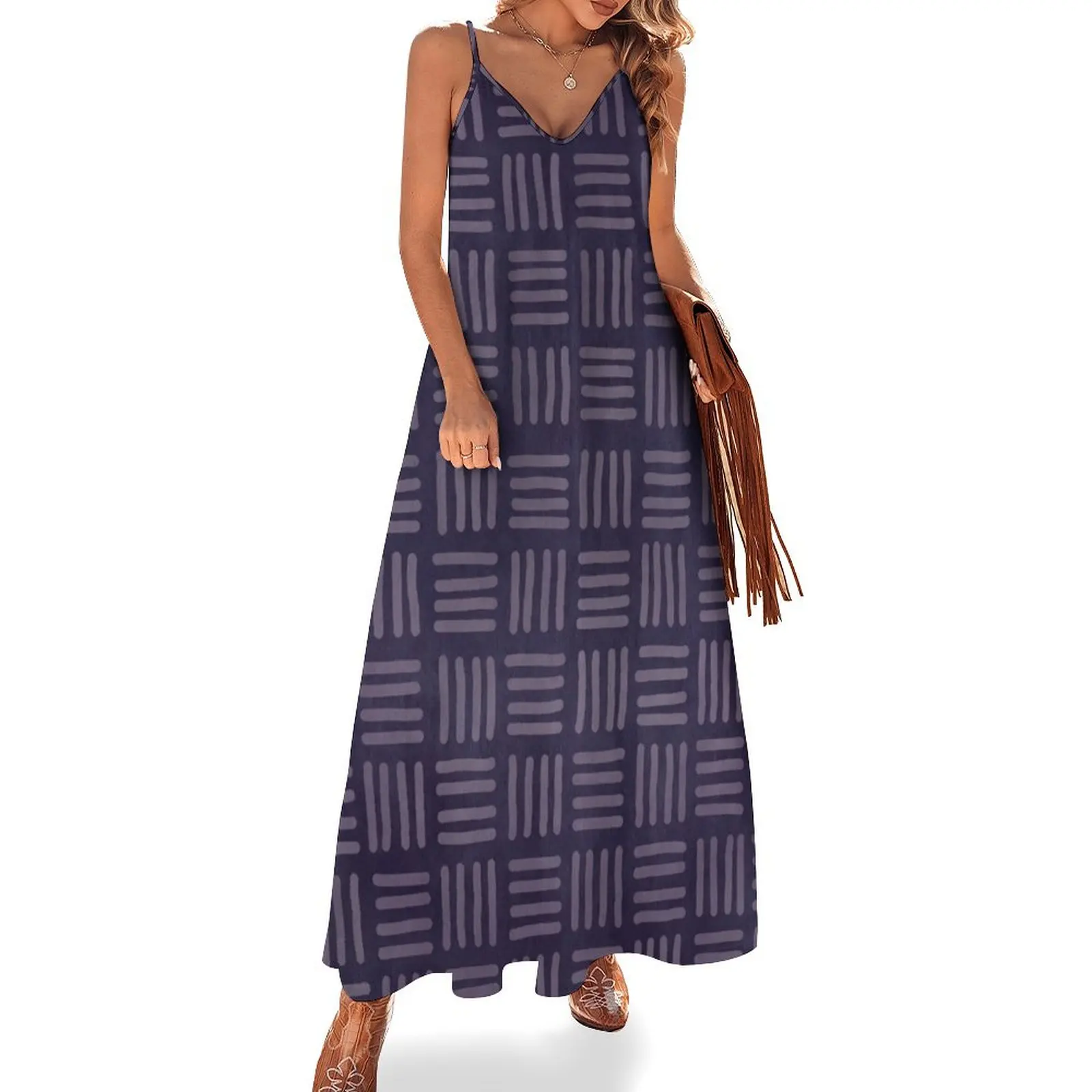 

Thatch on Purple Sleeveless Dress dress korean style elegant dresses for women Womens dresses Dress