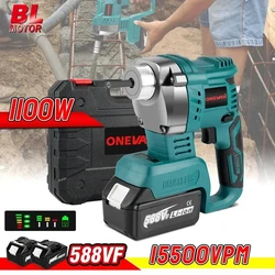 1100w 15500vpm Beton drahtloser elektrischer Zement beton vibrator für Beton misch werkzeug für Makita 18V Batterie