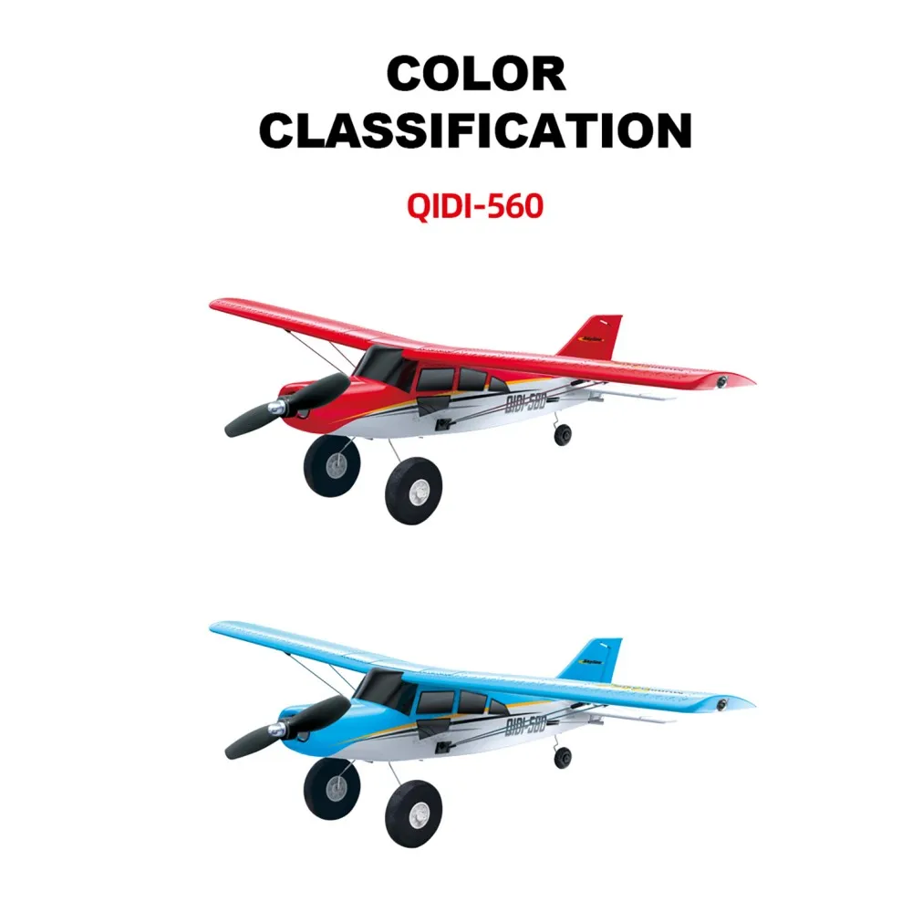 

QIDI-560 A560 Maule M7 Размах крыльев 510 мм 2,4 ГГц 4-канальный 6-осевой гироскоп 3D/6G Переключаемый один ключ Пилотажные 3D-стекни EPP RC Самолет RTF