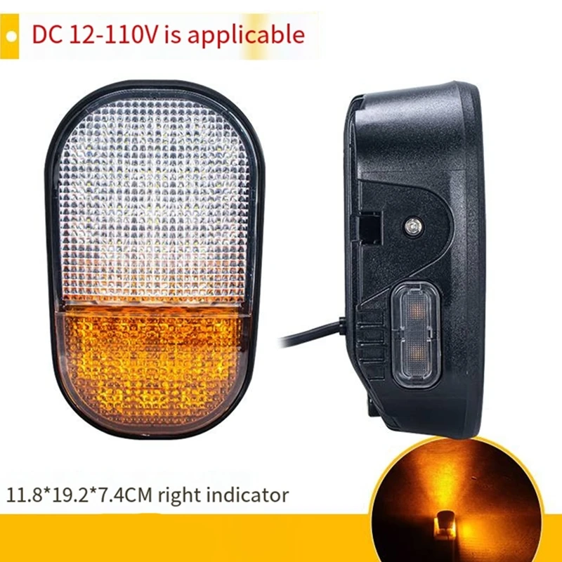 

1Pair 12V-110v Forklift Parts 32w led driving lights Led Headlight For Toyota Fd Fb