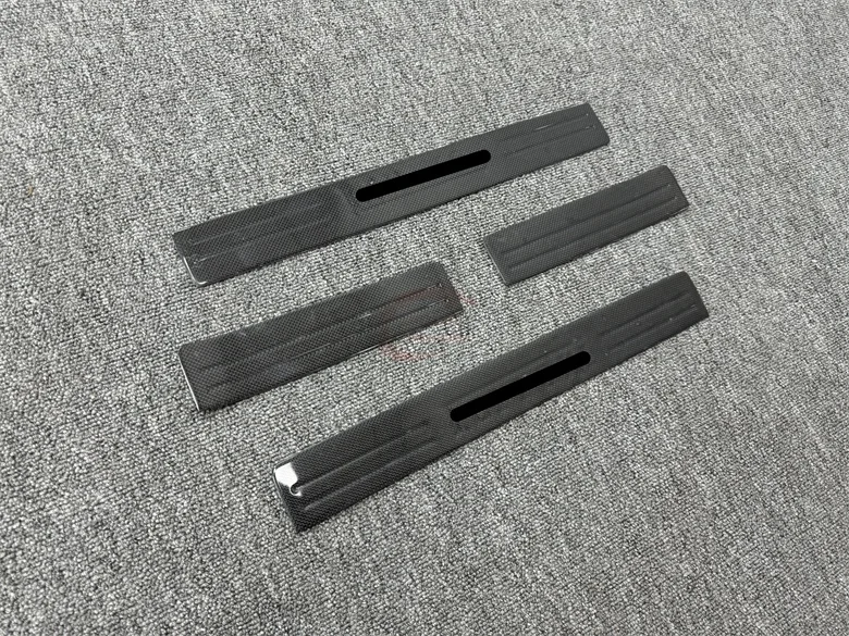 High Quality OEM Style Dry Carbon Fiber Welcome Threshold for FUV Welcome Plate