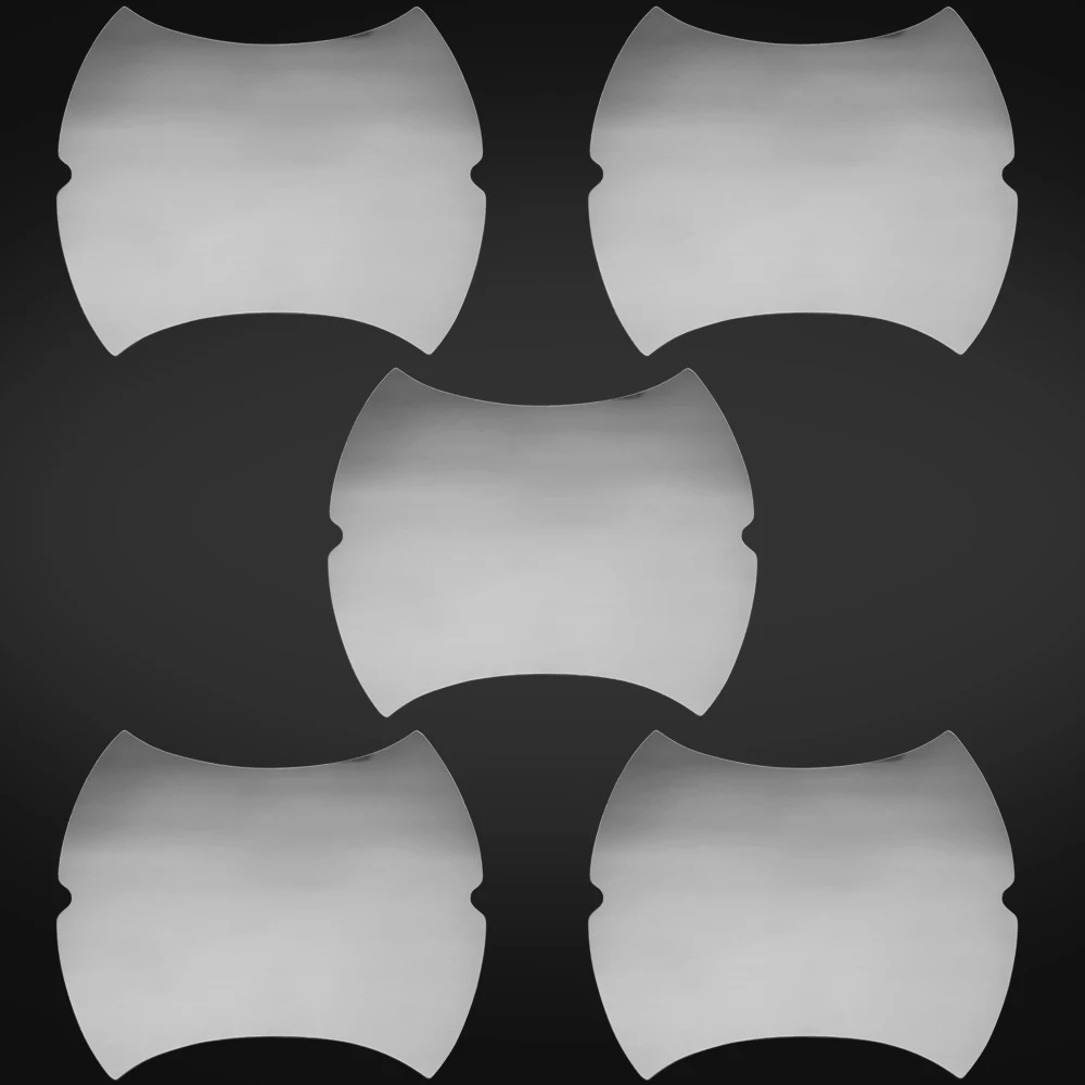 5 قطعة مقبض باب السيارة الخدوش واقية فيلم ملصق لسكودا اوكتافيا السريع فابيا كودياق اوكتافيا a7 a5 a2 اوكتافيا 3 رائع #5