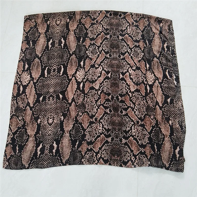2025 Snake Print Scarf, Cotton Linen Wrap for Women, Fashion Beach & Hair Accessory