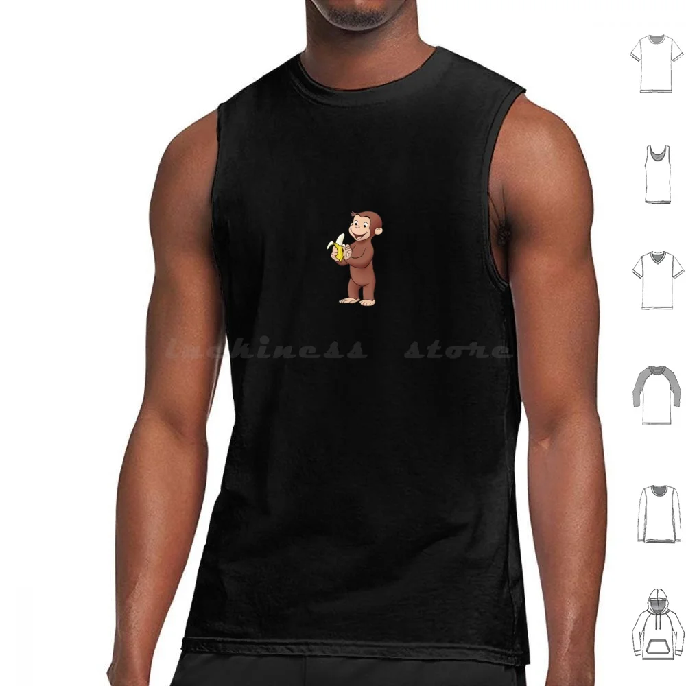 Curious George Tank Tops Vest Sleeveless Findyourthing