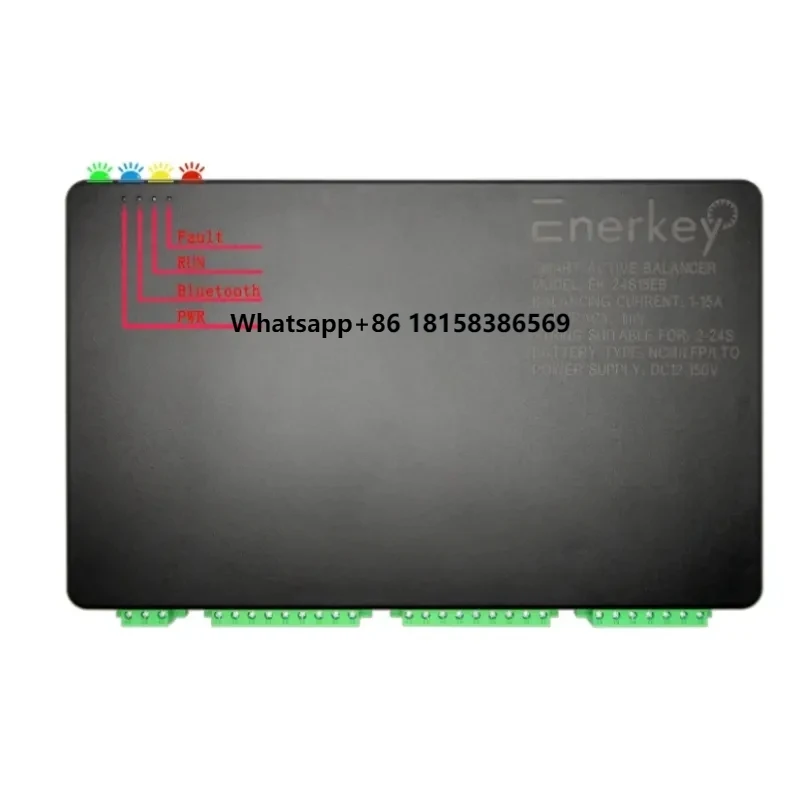 

Enerkey 15A Smart Active Balancer 2S~24S Lifepo4 / Lipo/ LTO Battery Energy equalization connectivity APP