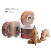 3D Printer Filament Wood PLA 1.75mm Wood Filament 1KG 3D Printing Plastic Materials 250G Filament Wooden Filamento Light Wood