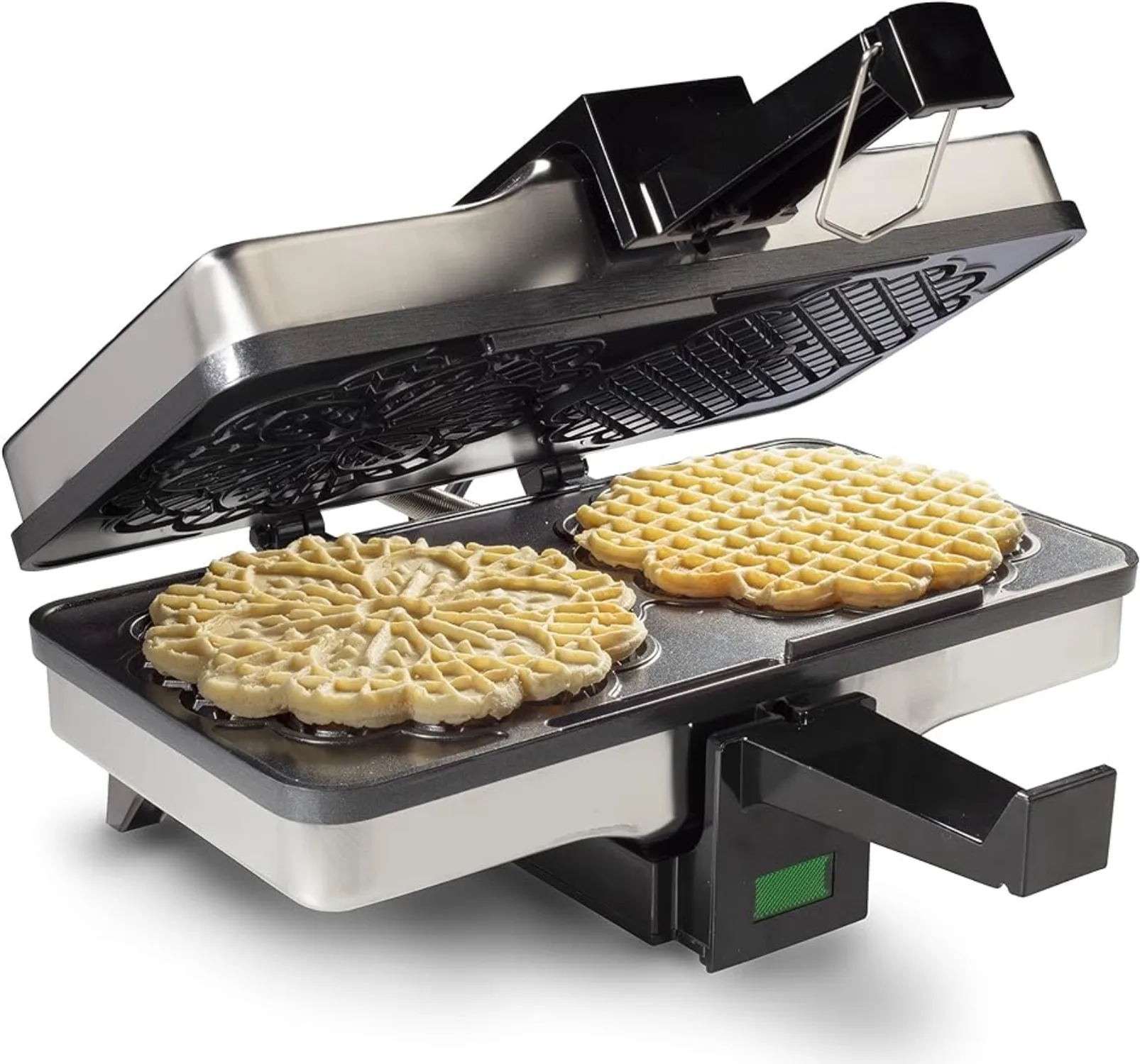 

Nonstick Electric Press Makes Two 5-inch Cookies At Once