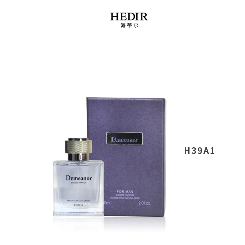 2025 عطر زهرة شرقية 60 مل جديد من HEDIR، عطر خشبي مثير يتميز عطرًا طويلًا مثاليًا لذبذور الذكور.