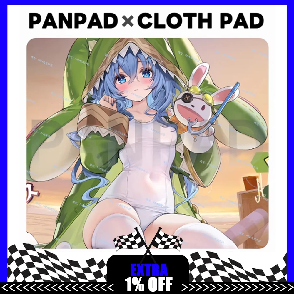 PAN Esports Tempered Glass Mousepad Smooth Speed Mouse Pad Full Coverage Anti Slip Primer For CSGO APEX Valorant Pc Accessories