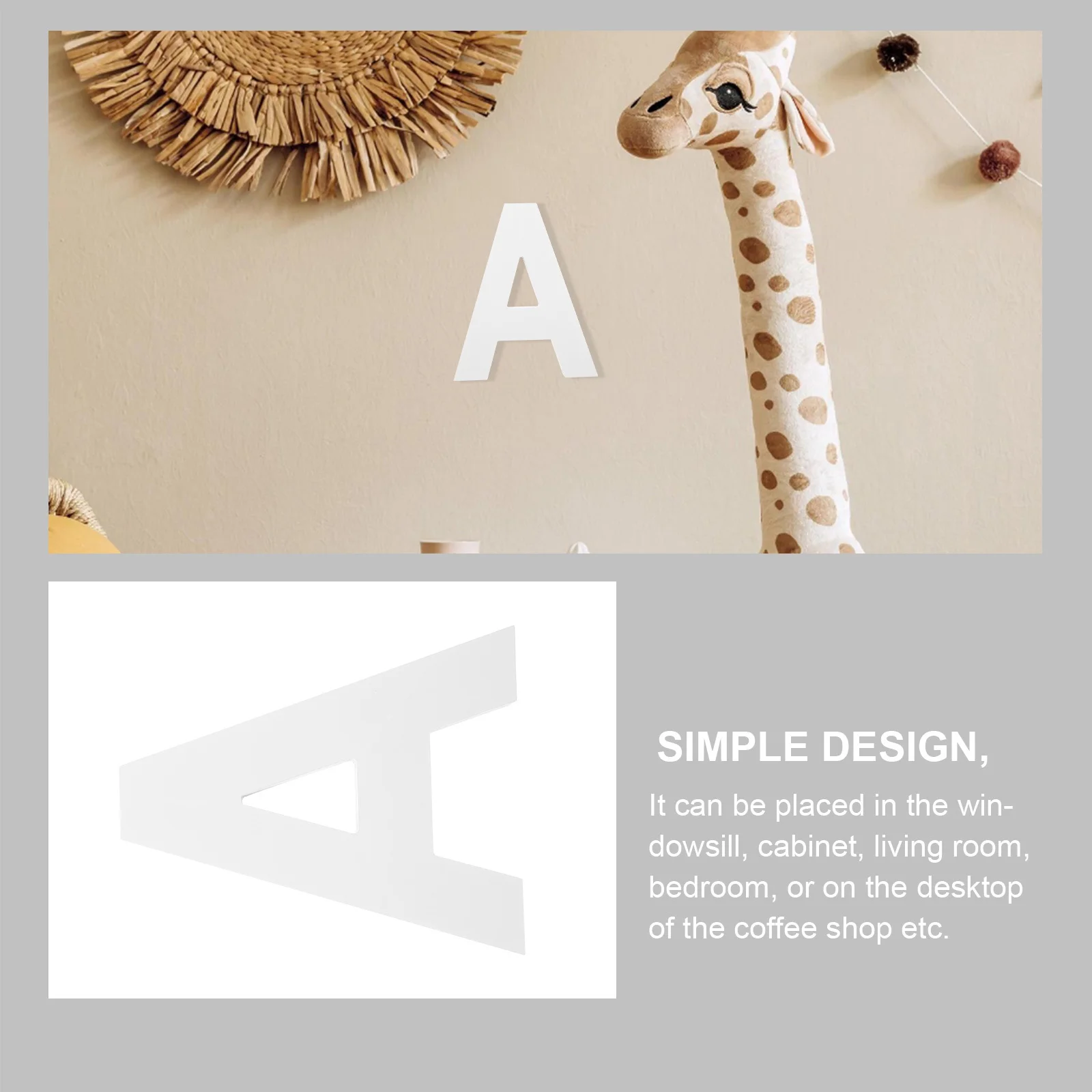 

Wooden Letters Letter Decor Wooden Desktop Signs For Home Coffee Shop Wedding Craft Wall Table Decoration