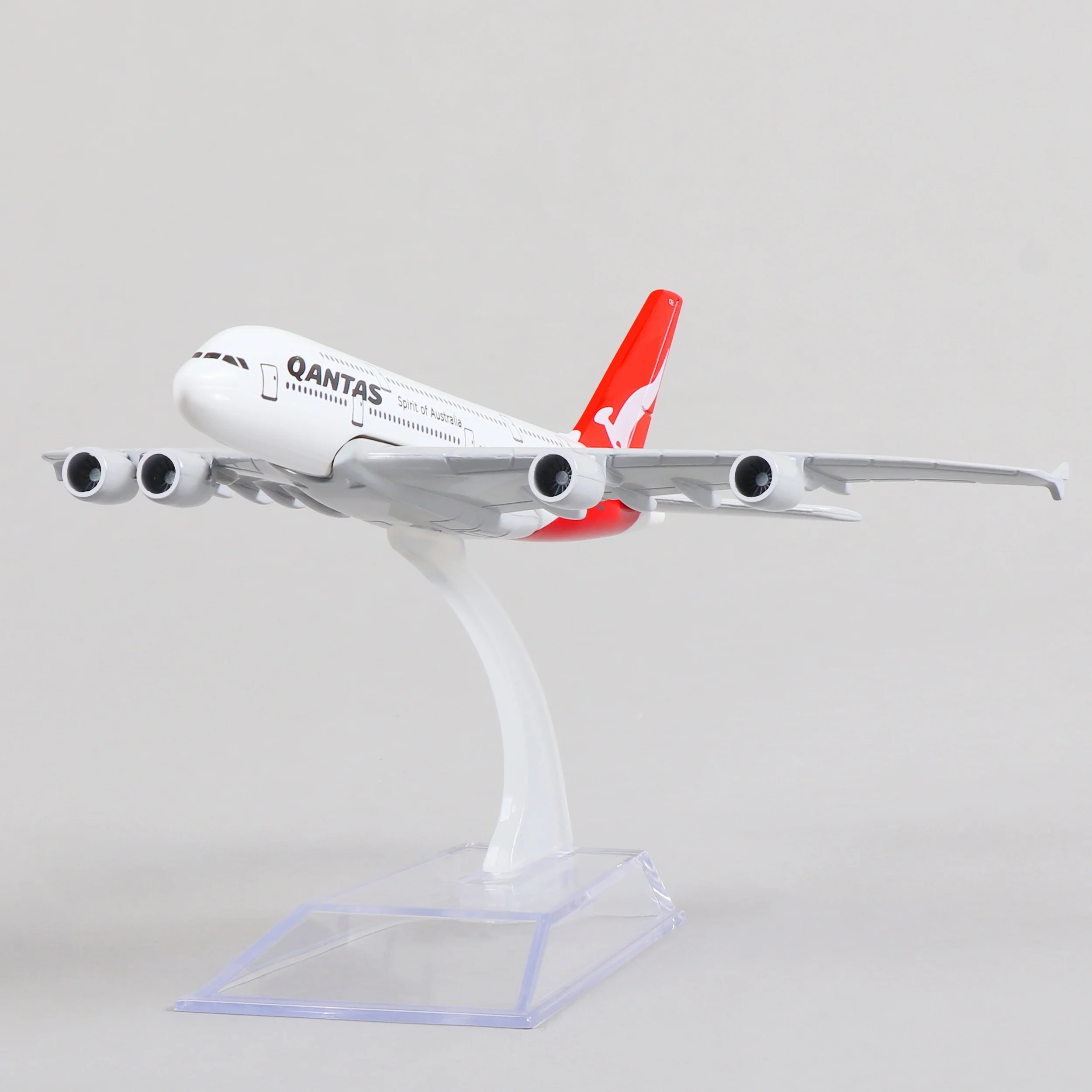 Airbus A380 Airplane Model Toys Qantas Airways 1:400 Metal DieCast Sky Jumbo Airliner Model For Collectibles And Gifts