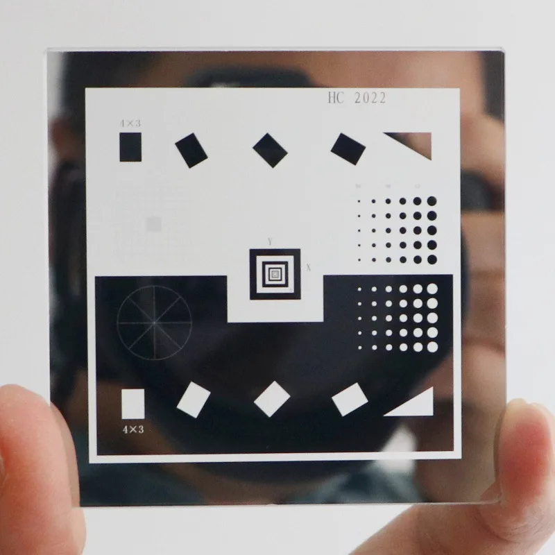 Imager Calibration Sheet, Optical Glass Calibration Block Calibration Plate Dividing Plate y