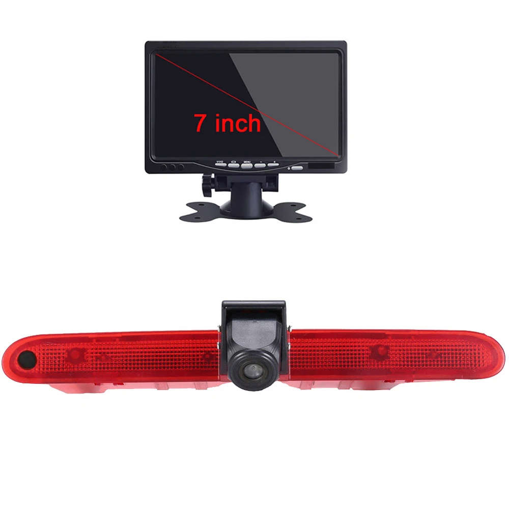 HKNL Car Reverse Camera Monitor Mirror for Peugeot Partner Citroen Berlingo II Opel combo cargo Vivaro NEV 2020 Zafira Life HD