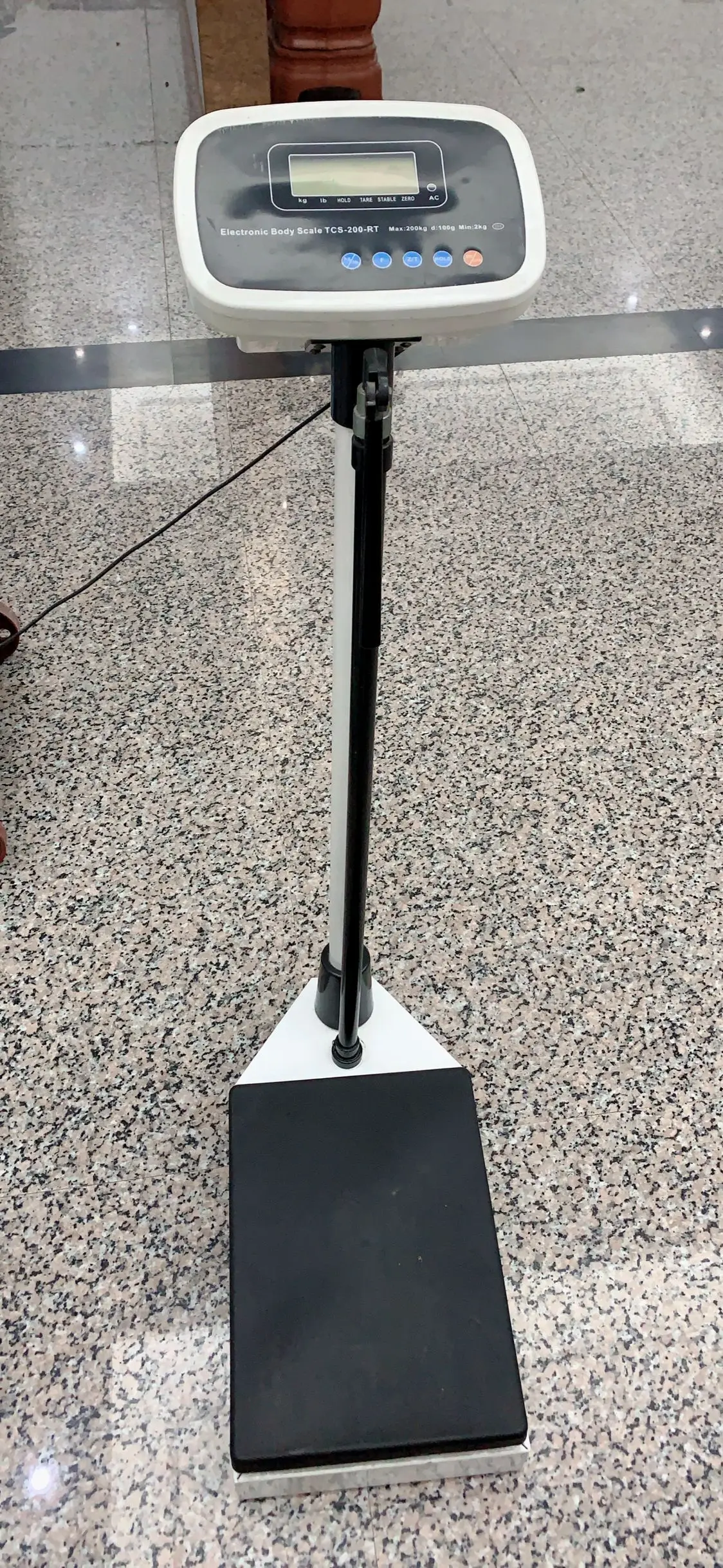 Adult Electronic Body Scale 200kg Capacity With LED Display Personal Health Monitor for Weight Height OEM Supported Model TCS