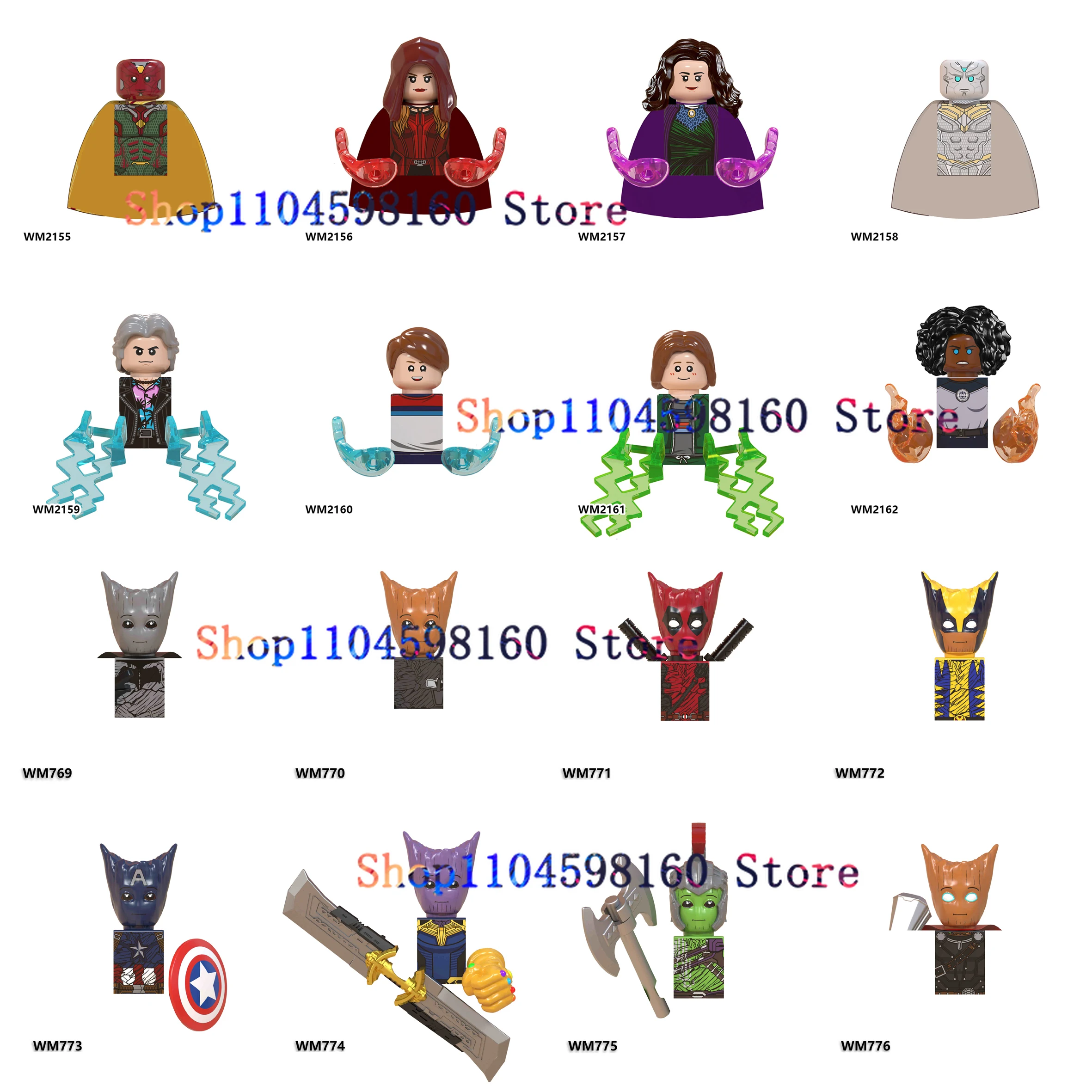 WM Блоки WM6070 WM6115 WM2155 WM776