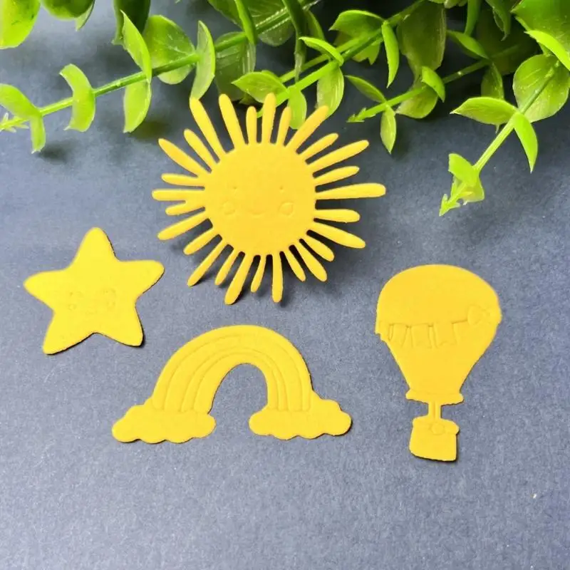 A3PA Gunflower Metal Cutting Dies Diy Scrapbooking Decorativo Cartões papel relevo