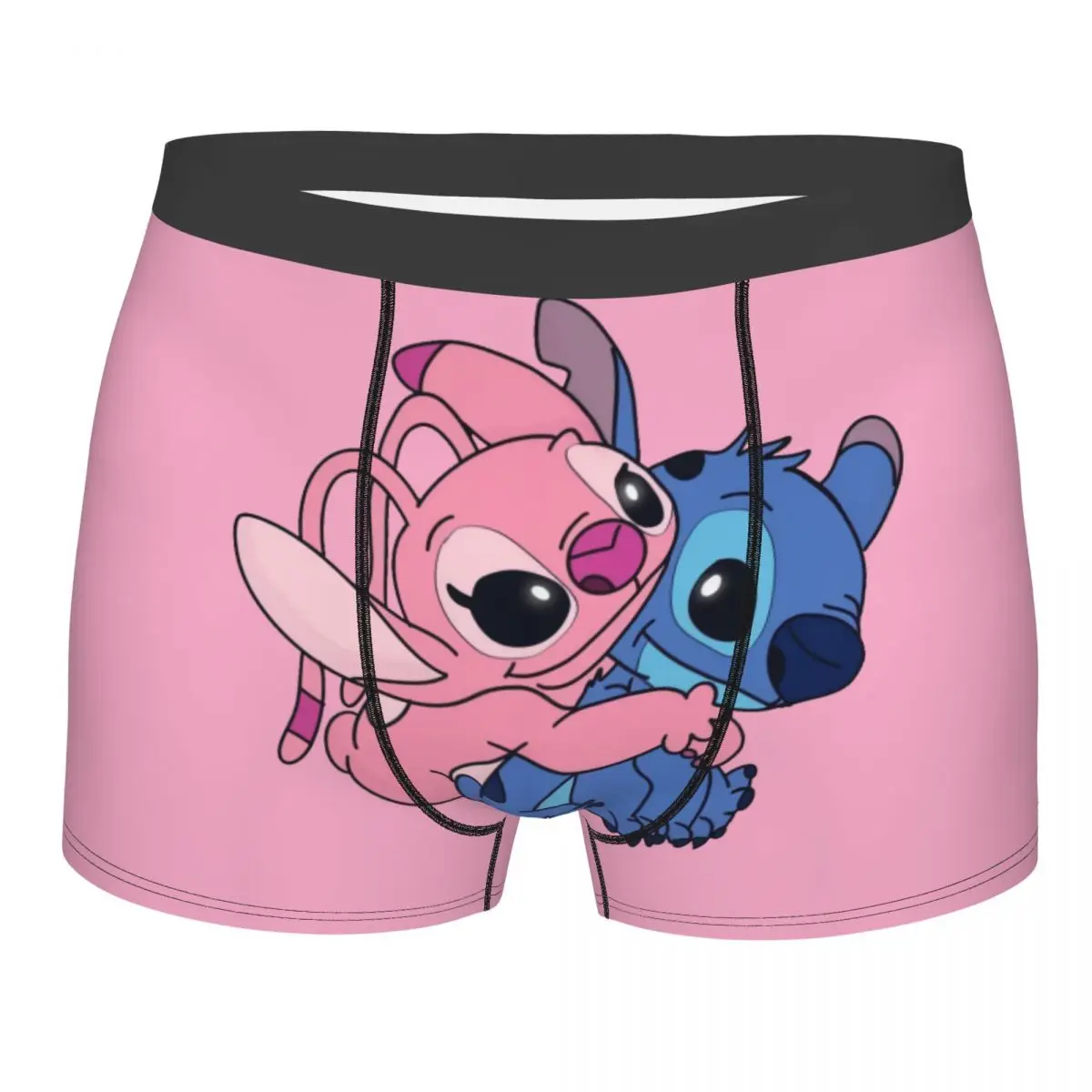 

Custom Lilo Stitch Cartoon Anime Manga Underwear Men Breathbale Boxer Briefs
