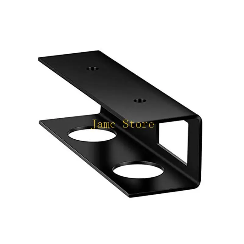 LX0B Laptop Storage Stand Under Desk Holder Laptop Storage Shelf Metal Rack