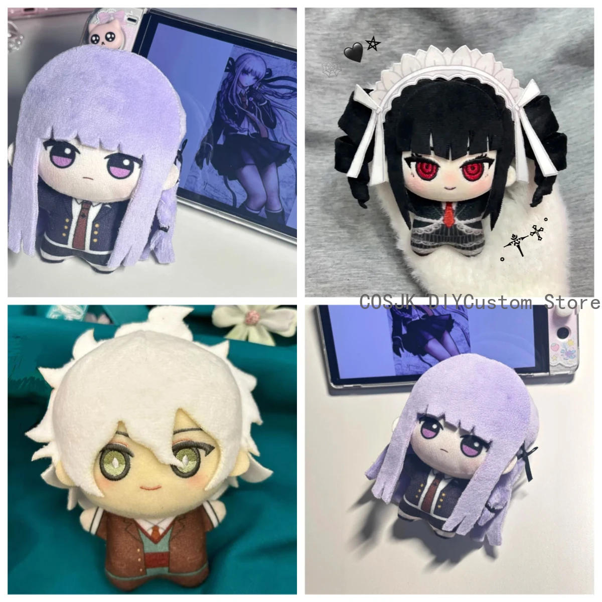 Киригири Киоко Нагито Комаэда Каваи Аниме Принт Хлопок Морская Звезда Тело Плюшевый Подвеска Косплей 10 см Даго Талисман Аниме Рождественский Подарок