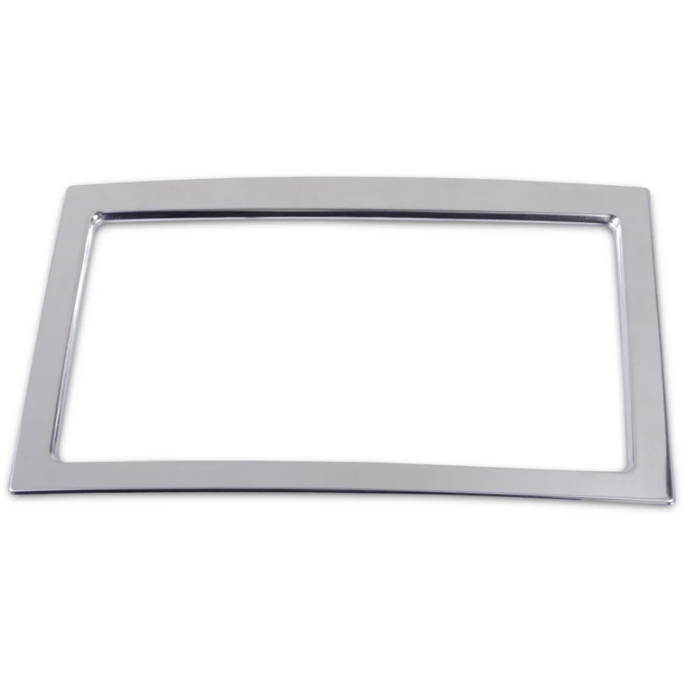 CITALL ABS Chrome Dash Navi Navigation Screen Panel Cover Trim Frame Bezel Fit For Kia Sportage EX 2.4L/ LX 2.4L/ SX 2017