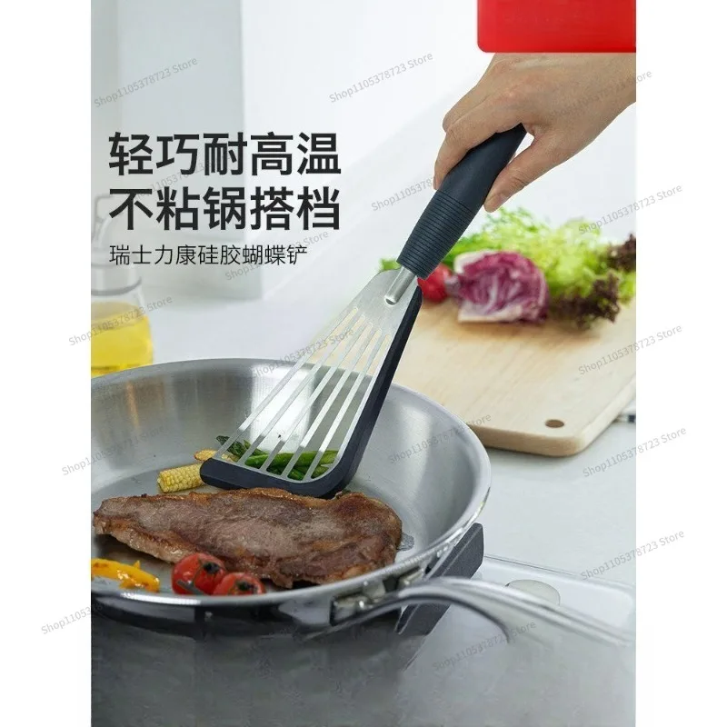For Cooking Silicone Shovel, Non-stick Pan, High Temperature Resistant Spatula