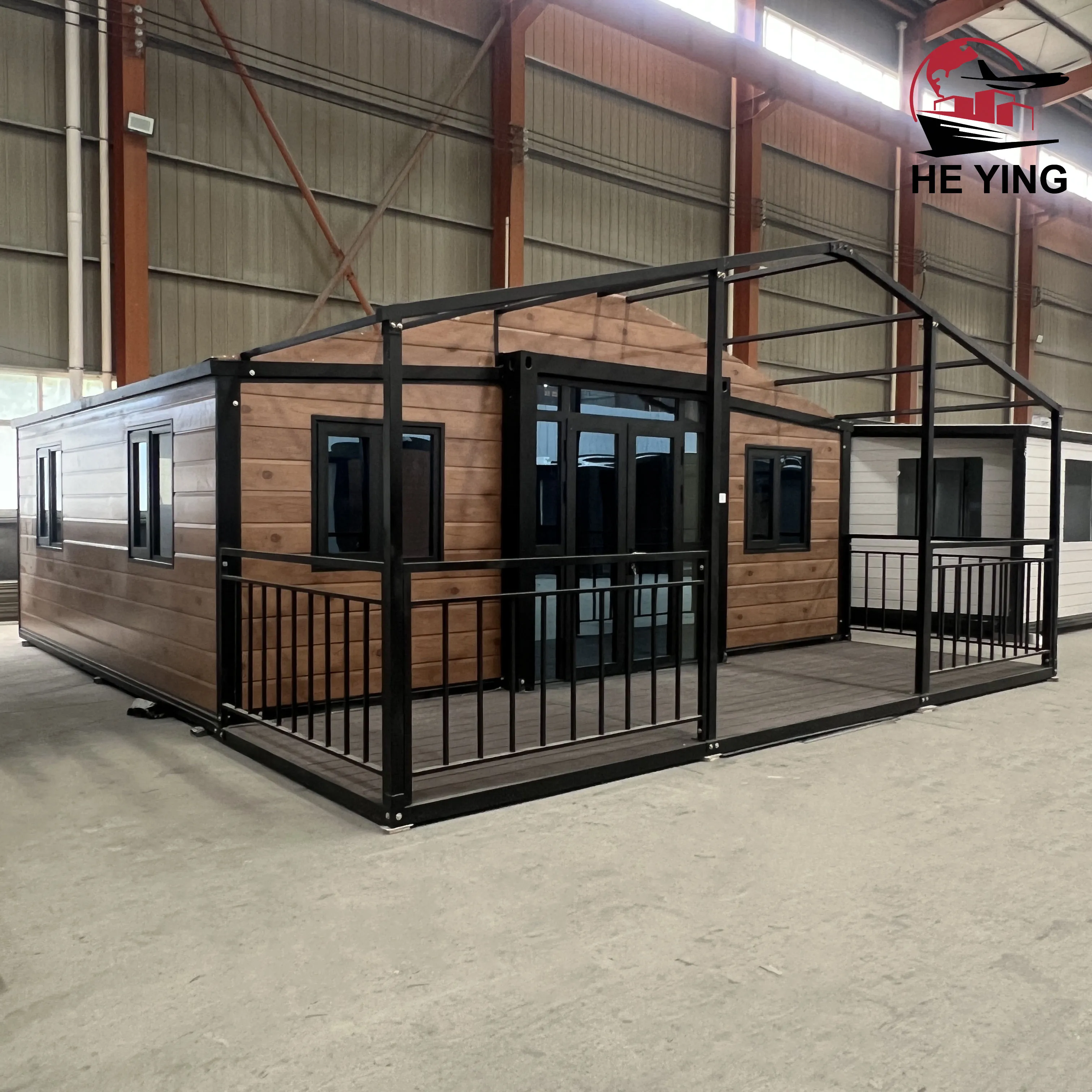 High Quality Prefabricated 20Ft 30Ft 40Ft Expandable Container House 2 3 4 Bedroom Prefab Folding Modular Home Casa Contenedor