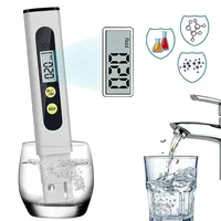 TDS Meter Digital Water Tester 0-9990ppm Drinking Water Quality Analyzer Monitor Filter Rapid Test Aquarium Hydroponics Pools