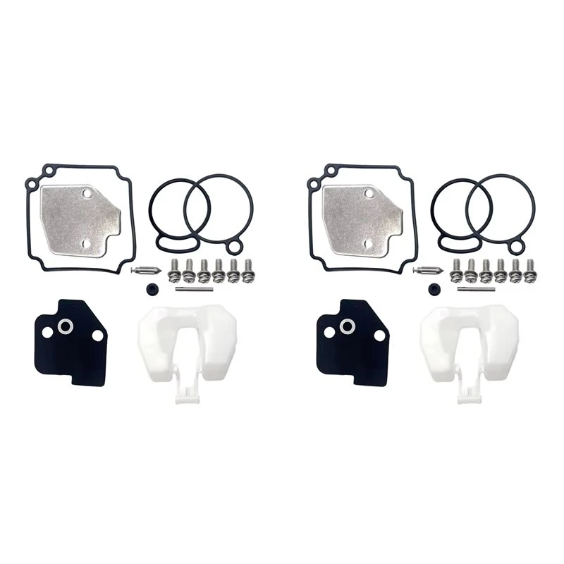 2 Set Carburetor Repair Rebuild Kit Fit 3C8-87122-1 For Tohatsu M 40 50HP 2T Outboard-AS55