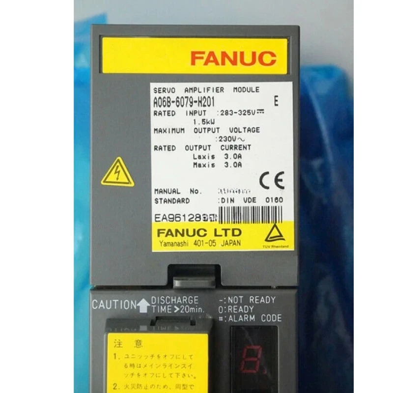 

Fanuc A06B-6079-H201 Servo Amplifier Tested ok Fast Shipping