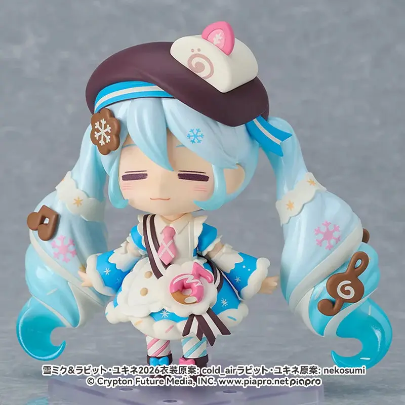100% Genuine Hatsune Miku Snow Miku Sweet Snow Ver Official Limited Deposit Collectible Anime Figure view 2