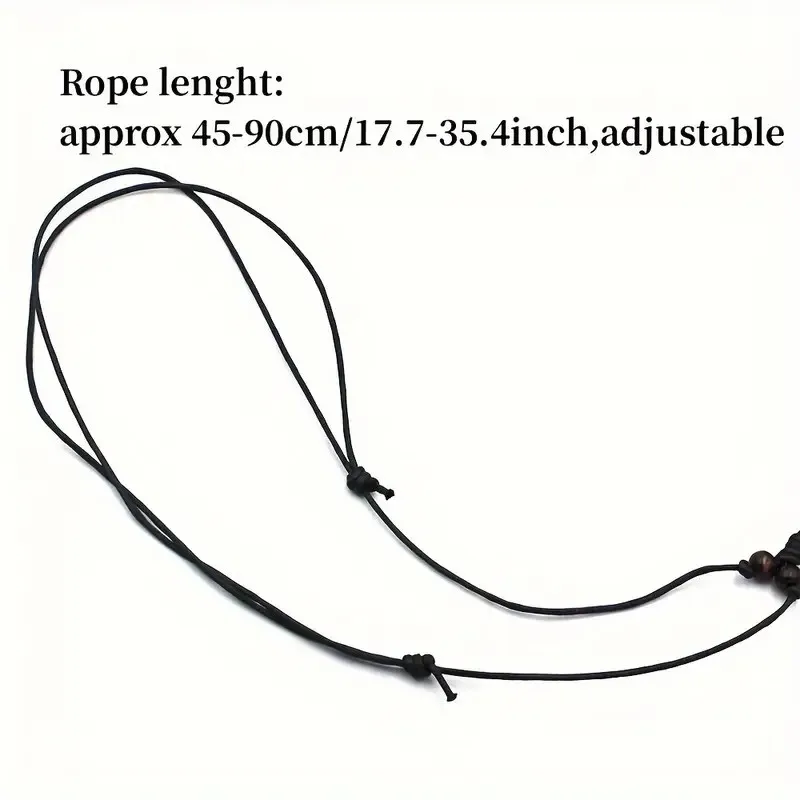 للجنسين تقليد العظام منحوتة تيكي الطوطم قلادة حزب التبعي هدية