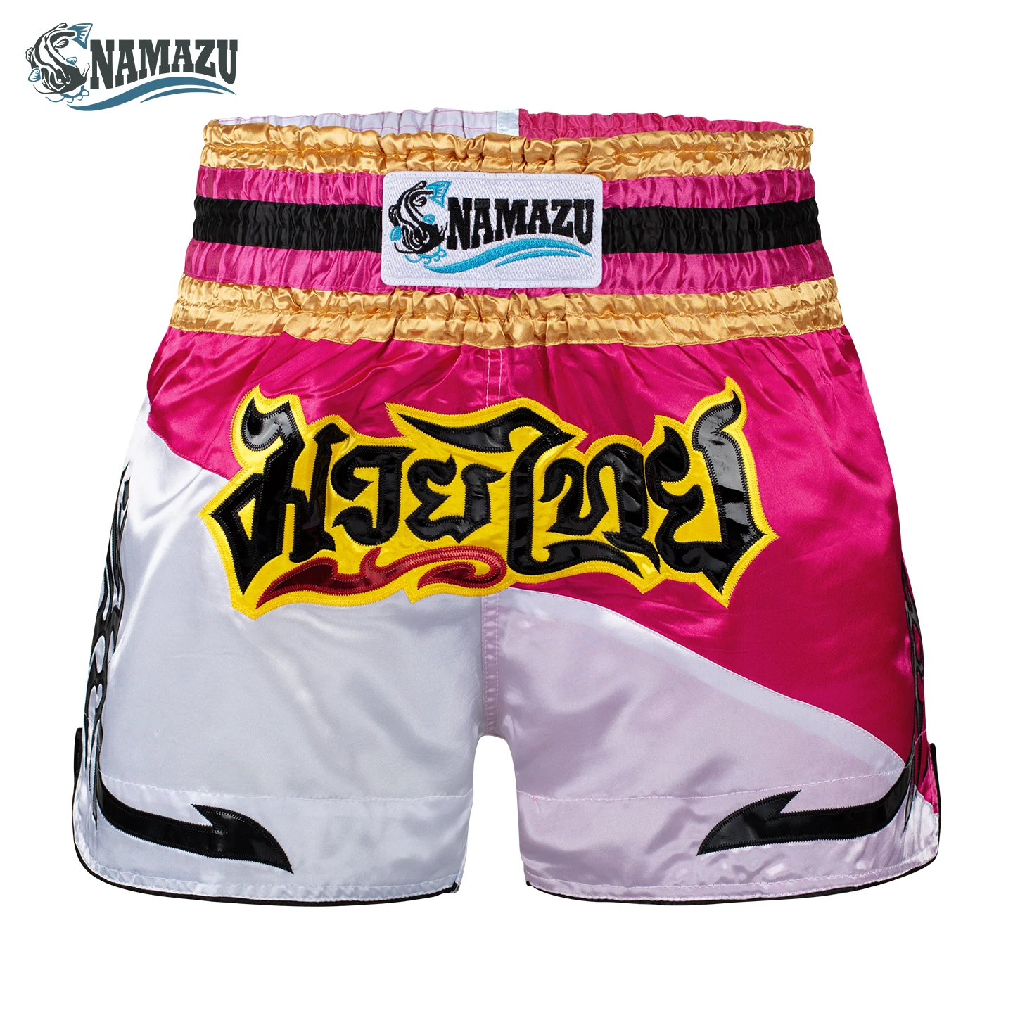 

Боксерские шорты премиум-класса с вышивкой для ММА, спортивная одежда для тайского бокса, плавки-дышащая удобная одежда для тренировок в тренажерном зале