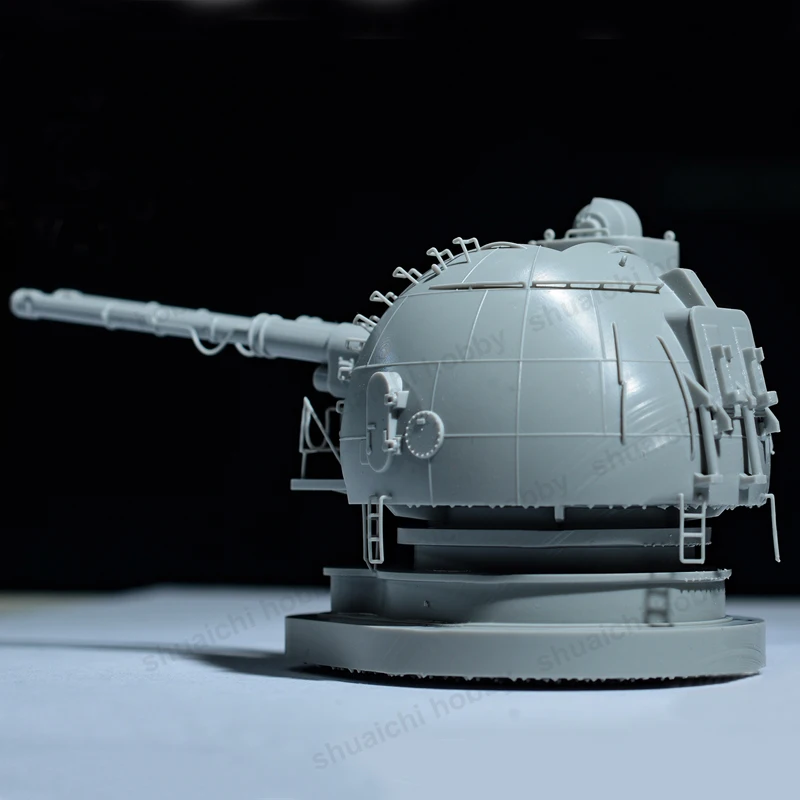 1PC Miniature Russian AK-130 Naval Gun Resin Model 1/72 1/144 1/250 1/350 Scale 3D Printing Upgrade Parts for DIY Handmade Hobby image 2