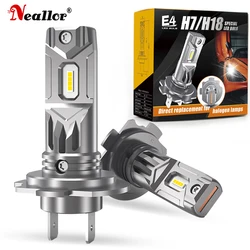 Bombillas de coche H7 Canbus sin Error, Faro de 360 °, 12v, 55w, lámparas de diodo de alta potencia para Peugeot 206, 207, 308, 307, 301, 3008, 4008, 2 uds.