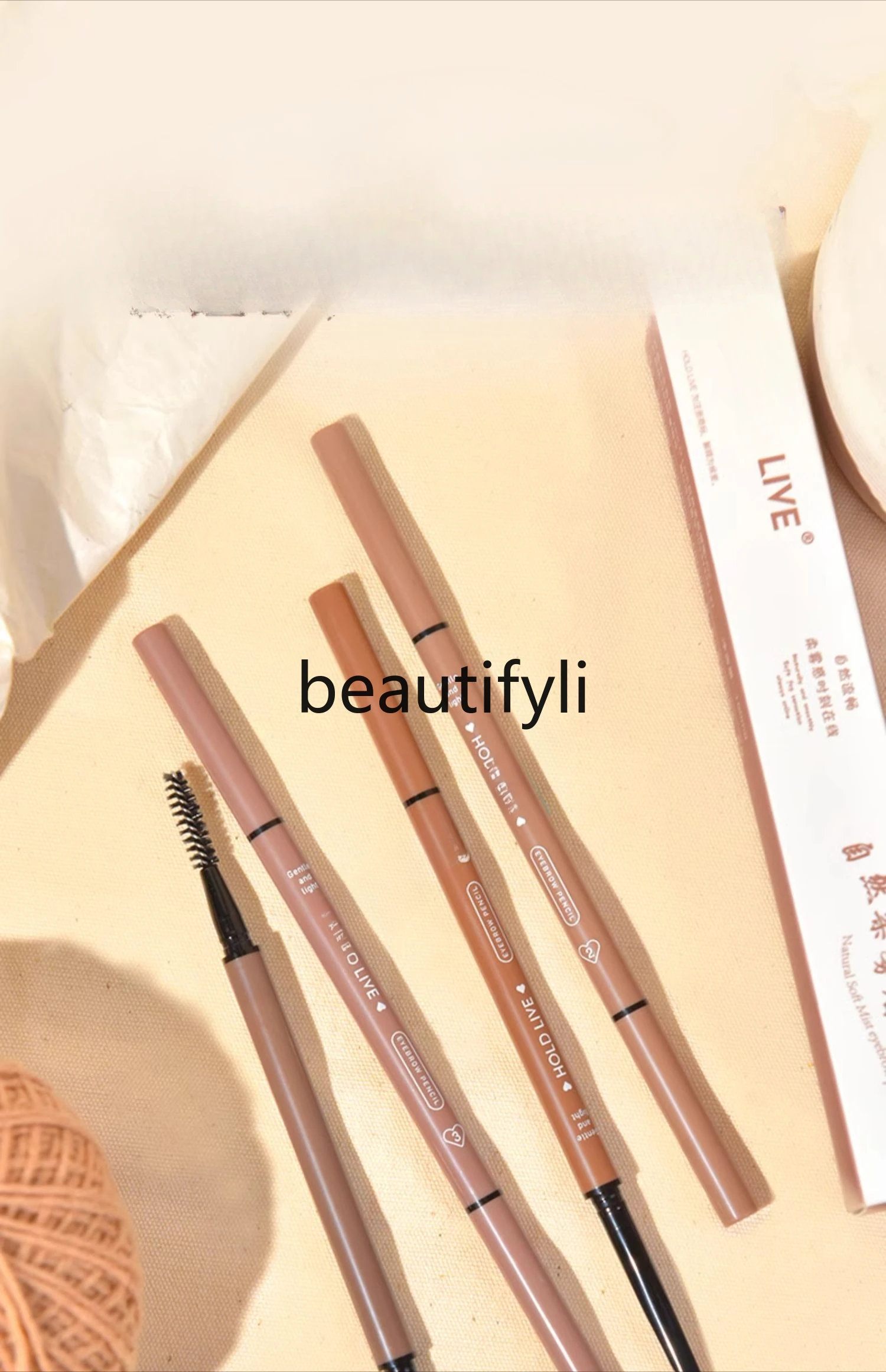 Natural soft fog eyebrow pencil, waterproof, sweat-proof and long-lasting, very fine wild eyebrows are not easy to decolorize