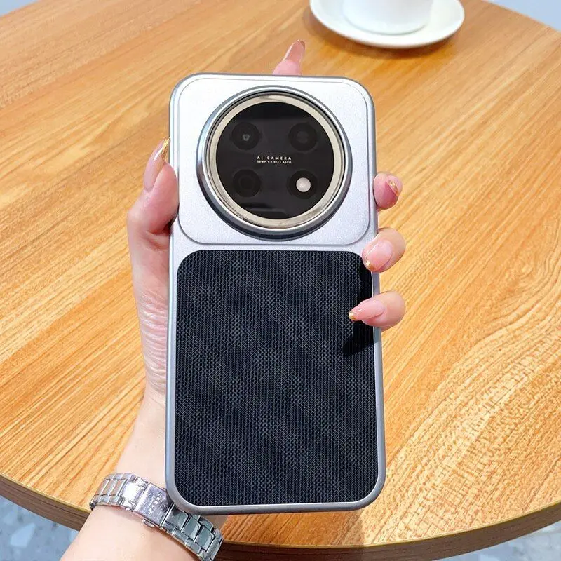 

Case For Huawei Mate 80 70 60 Pro Plus Changxiang 90 Pro Max Woven Fabric Texture Skin Feel Shockproof Phone Cover