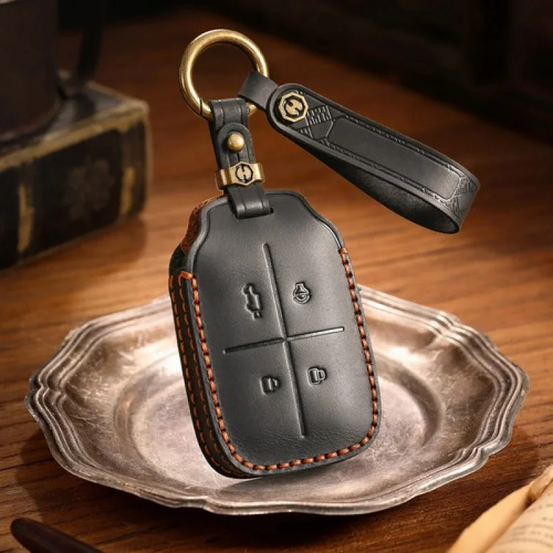 

A+ For Chery ICAR V23 2025 Car Key Case Cover Leather Remote Protective Shell Bag
