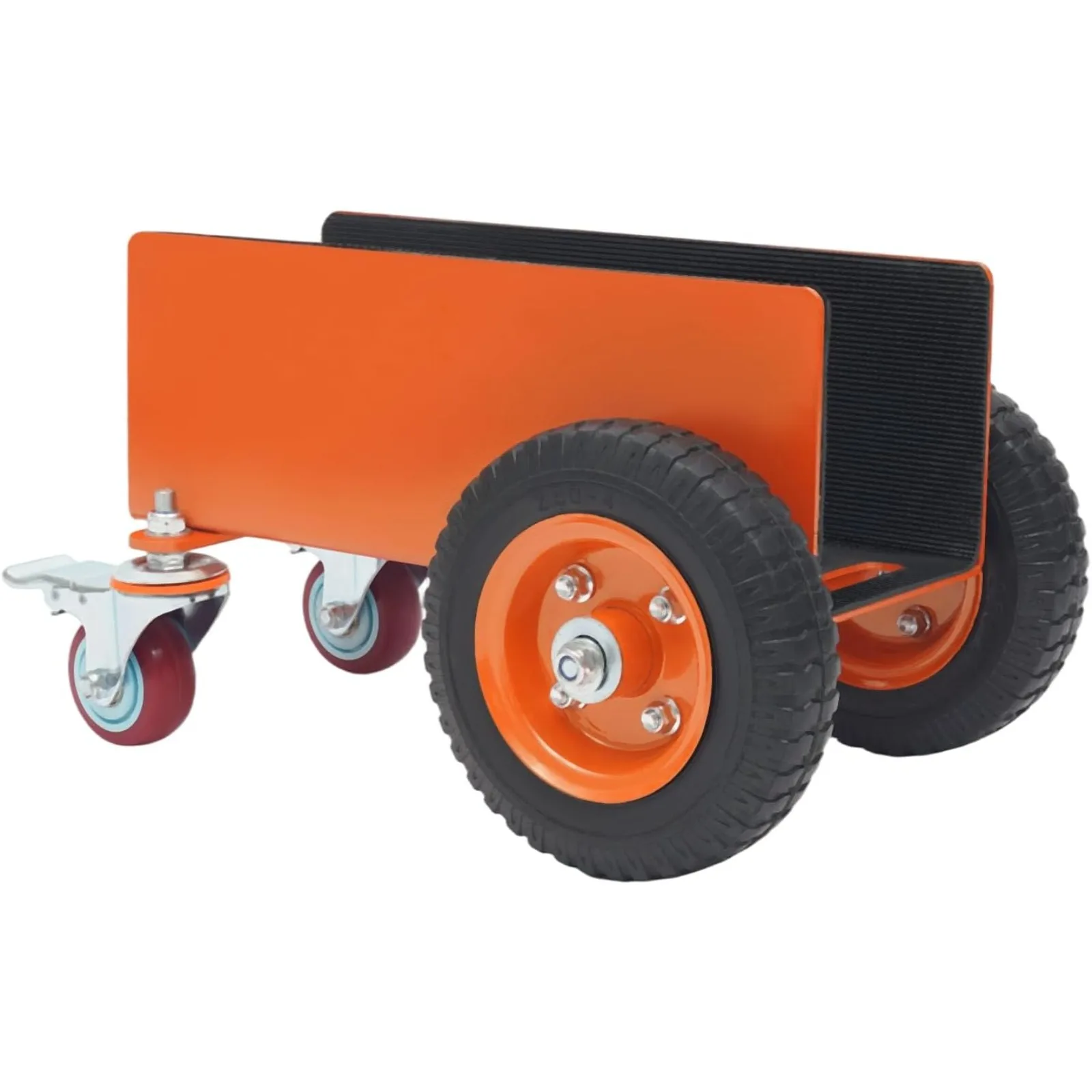 

Heavy-Duty Panel Cart 661lbs Capacity, Alloy Steel Drywall Sheet Carrier with Lockable Wheels, Mobile Dolly for Drywall, Plywood