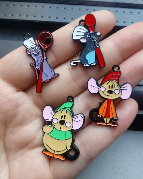 Lot 10 Pcs cartoon  Pendants Charms  Jewelry Making  Earrings Pendants Necklaces Bracelets DIY Accessories gift
