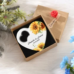 1/10/20pcs Custom Wedding Magnet Bottle Opener Bridal Shower Souvenir Wedding Guest Gifts Personalized Wedding Bottle Opener
