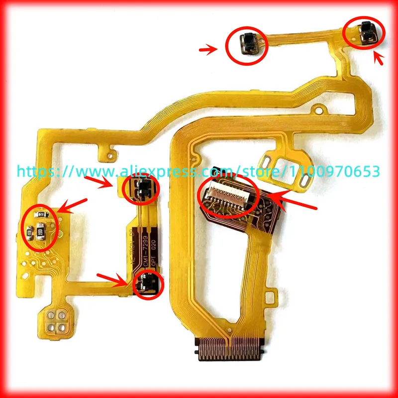 

NEW Lens Back Main Flex Cable For Canon IXUS140 IXUS230 Digital Camera Repair Part